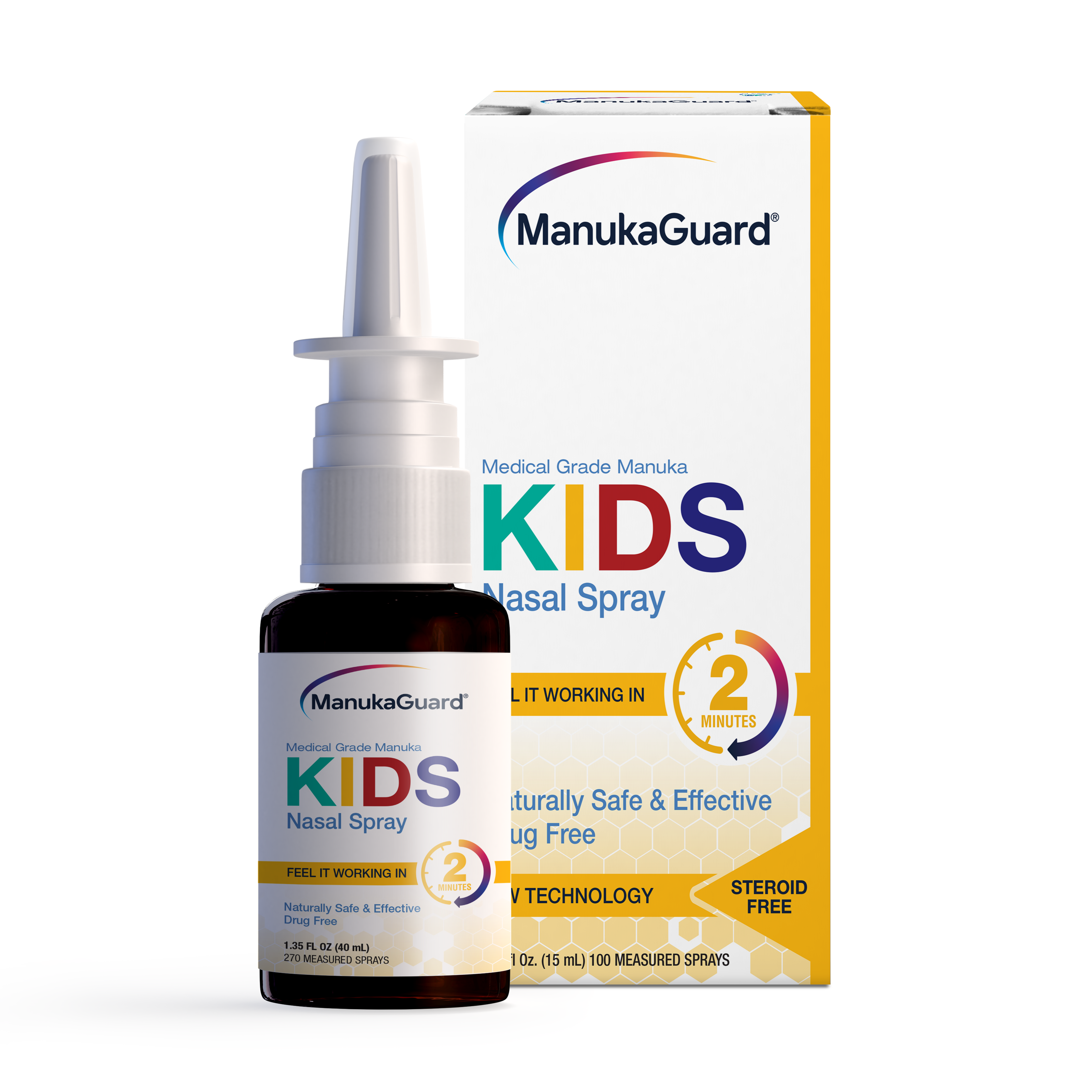 Kid's Nasal Spray, Medical Grade Manuka Honey